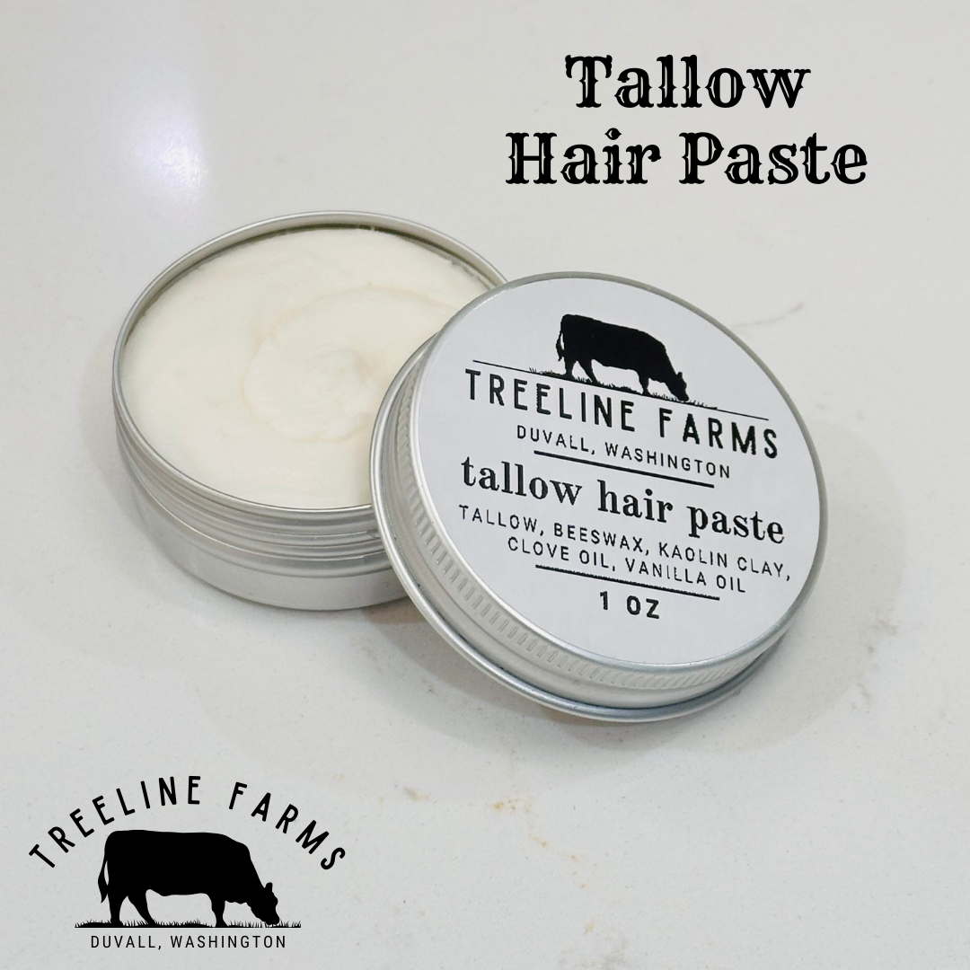 Tallow Hair Paste