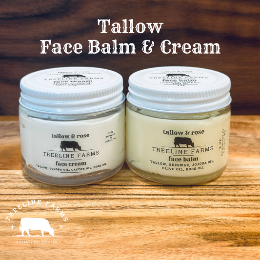 Revitalize Your Skin with the Tallow Face Balm & Face Cream Bundle