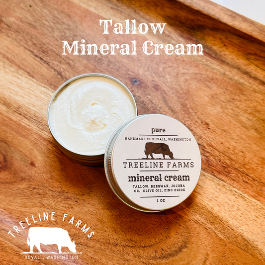 Tallow Mineral Cream with Zinc Oxide